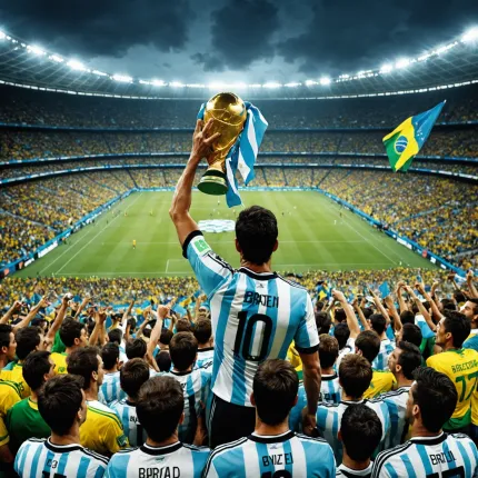Аргентина – Бразилия: напряжённое противостояние и реакция фанатов