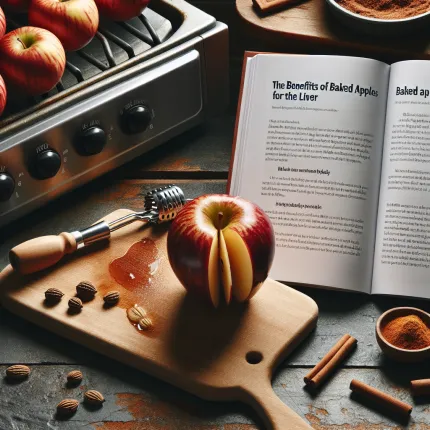 Печеные яблоки: Польза для печени